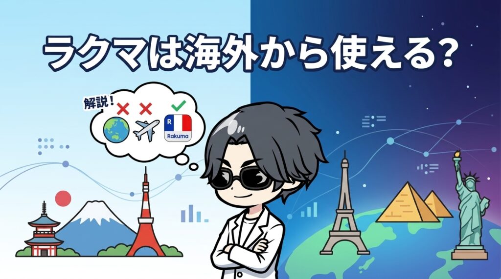 ラクマは海外から使える？VPNでできること・できないこと完全ガイド【2026年最新】